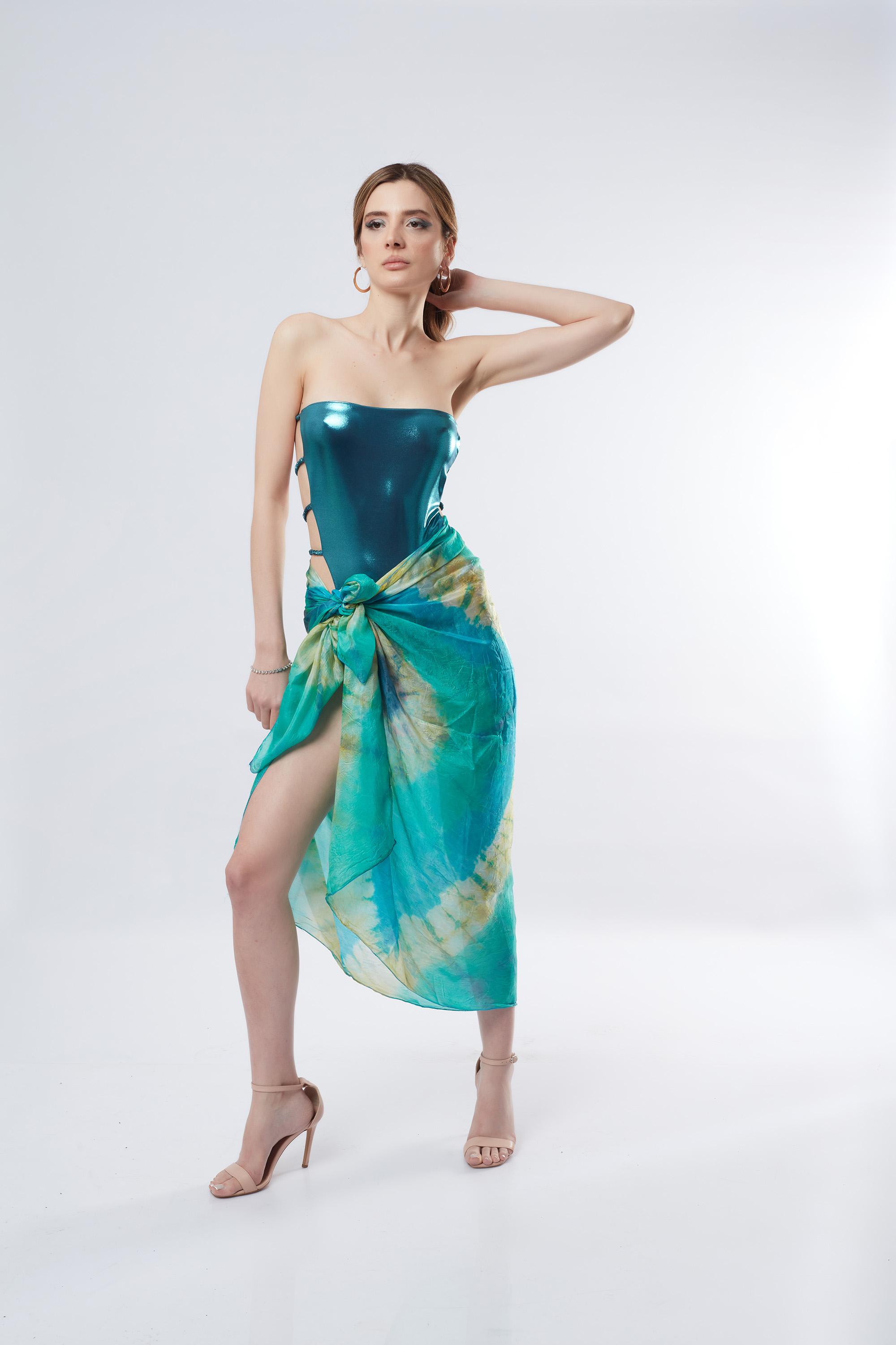 Venüs Spanish Green Şal 3